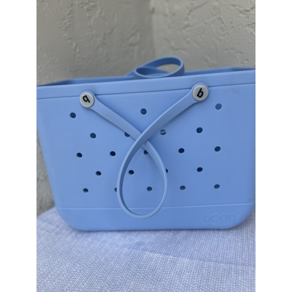 Bogg Bag Baby Bogg Tote Carolina Blue Waterproof Washable Beach Bag large